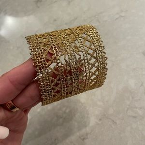 Stella & Dot gold cuff